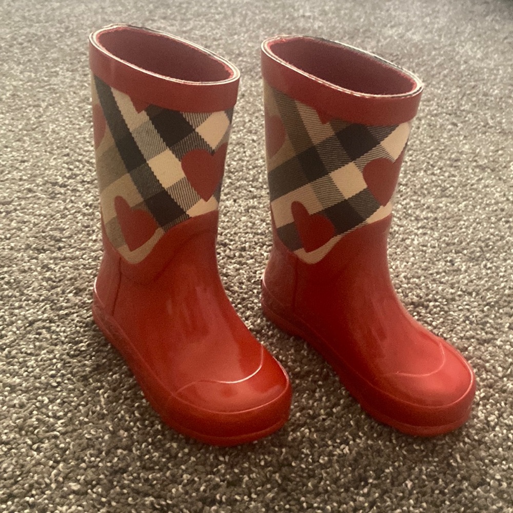 Original Burberry rain boots